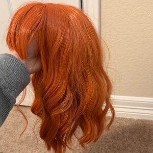 Vibrant Orange Women's Wig